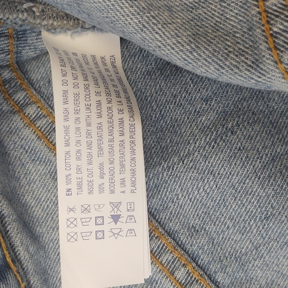 *SOLD* EUC Forever 21 Denim Skirt Size 28 - Picture 4 of 4